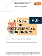 Manual de Instrumental Quirurgico