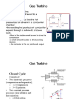 Gas Turbine Cycles