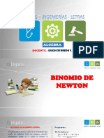 Diapositivas - Binomio de Newton