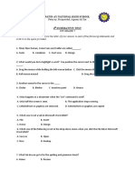 ICF 4th Summative Test