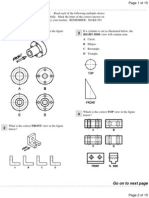 Multi View Drawing Test