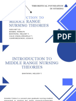 Introduction To Middle Range Nursing Theories