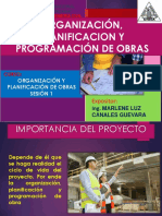 Organizacion y Planificaciòn de Obra 1