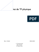 TP Physique