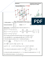 Corrigé TD Cristallo-Chimie