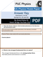 Y11 Physics 2022 Model Paper Answer Key