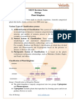 Plant Kingdom Class 11 Notes NEET Biology (PDF)