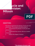 4 Cell Division Mitosis