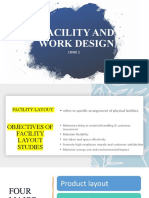 Facility and Work Design