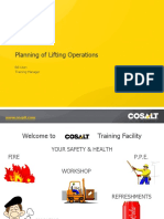 Planning of Lifting Operations Subsea 7 Cosalt