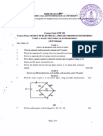 Est 130 Basics of Electrical and Electronics Engineering, December 2020