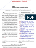 Direct Shear Test of Soils Under Consolidated Drained Conditions