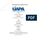 Tarea 3 de Administracion de Empresas 1