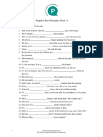 50 Irregular Verbs Past Participle Part 1