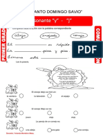 La Consonante y - J