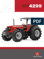 Especificaciones Tractor MF 4299 1