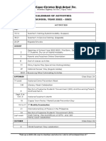 School Calendar Sy2022 2023