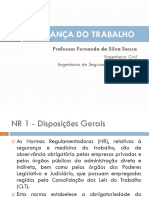 Aula 02 - Introdução As Normas Reguranmentadoras - NR's