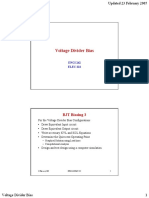 Voltage Divider Bias