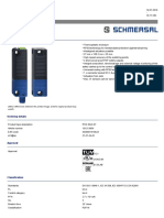 Schmersal Rss Thirtysix DST Datasheet