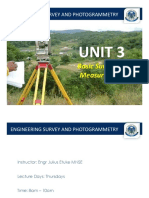 Unit 3 Basic Measurement in Surveying