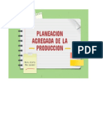 Planeación Agregada de La Producción