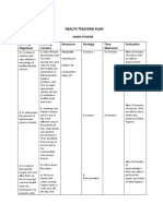 Health Teaching Plan Group 1 C