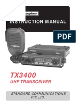 GME TX3400 User Manual