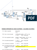 Acido Sulfurico Balances - Diseño Torre