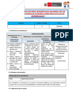 Sesión 01 - Com - Realizamos Una Asamblea