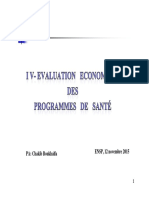 Cours D'évaluation Économiques Et Fardeau de La Maladie 12112015 (Mode de Compatibilité)