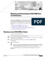 Mounting and Unmounting The DVD-ROM Drive On Solaris/Linux