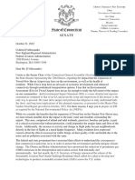 Sen. Cohen Tweed Airport EIS Letter To FAA Oct. 21