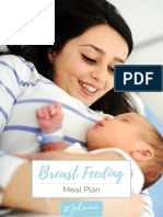 Breast Feeding: Meal Plan