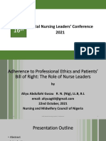 16th Bienial Nursing Leaders Conference