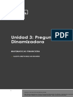 Pregunta Dinamizadora 3 Matematica Financiera