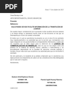 Modelo de Carta para Una Institucion