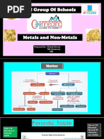 3 NOV Class 10 Metals and Non-Metals Chem