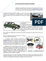 Les Elements de Protection Des Vehicules Automobiles