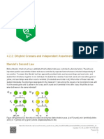 4.2.2 - Dihybrid Crosses and Independent Assortment