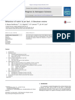 Behaviour of Water in Jet Fuel-A Literature Review