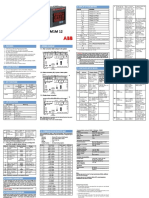 Installation Manual M1M 12