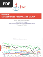 Webinar JAVA 01