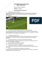 Cuestionario de Futbol Sala M.G. 2022 - Virtual - Arianne