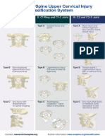 AOS Injury Classification Pocket Card UPPERCERVICAL