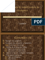 Tema 4 Reacciones de Transferencia de Electrones