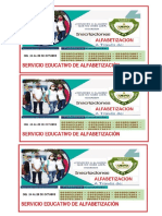 Afiche Alfabetizacion