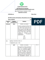 High Performance Computing - CS 3010 - MID SEM Question by Subhasis Dash With Solution