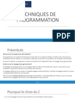 Techniques de Programmation - C