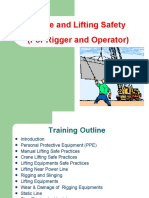 Crane & Lifting Safety (For Rigger & Operator) HSE Prsentation HSE Formats